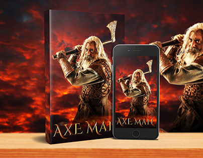 Axe Man Book Cover Design