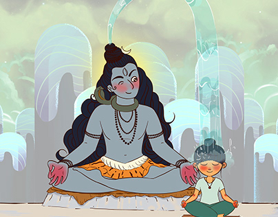 Lord Shiva animation