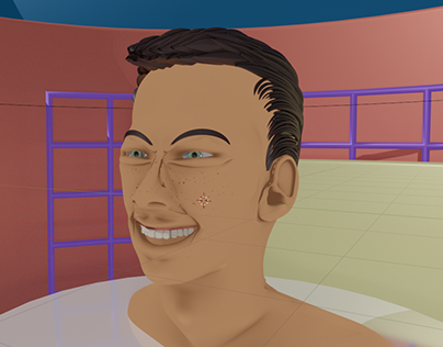Project thumbnail - Modelagem auto-retrato 3D