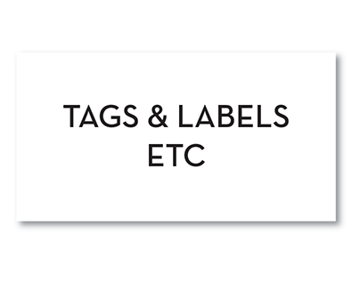 TROUSER TAGS LABES