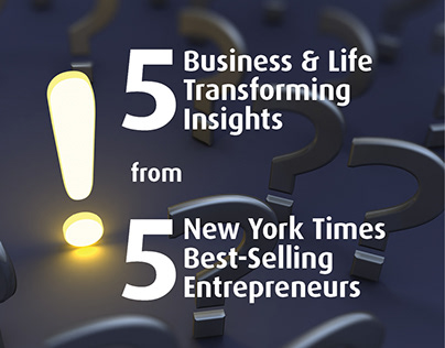 5 Business And Life Transforming Insights - book layout