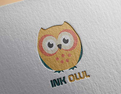 Ink owl logo