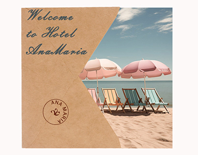Landing page for hotel AnaMaria