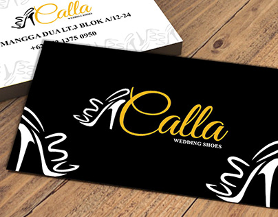Calla Wedding Shoes Logo Projects