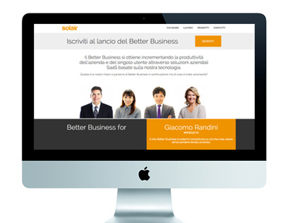 Corporate web site