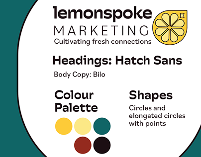 Lemonspoke Marketing Brand Design Spec/Client Work