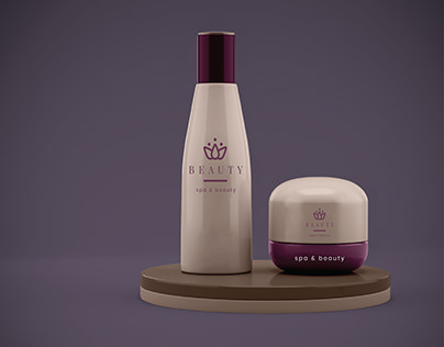 Cosmetic Beauty Label Design