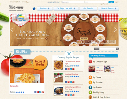 Nestle Family - Website
