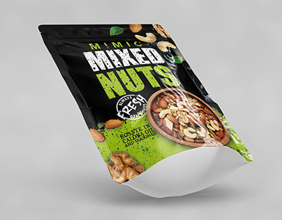 MIMIC Mixed Nuts Packaging