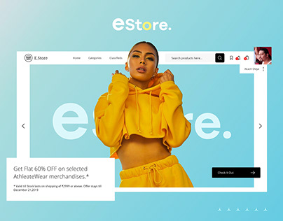 Ecommerce Website UI UX - E Store