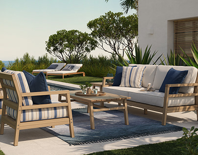 3D Renderings for Outdoor Furniture Collection