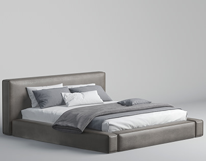 Queen Loft Leather Bed