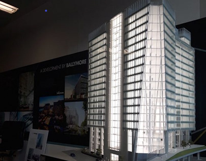 3 Snowhill Project, Birmingham, UK. Scale 1:100