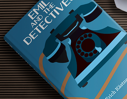 Emil and the Detectives Book Cover Redesign