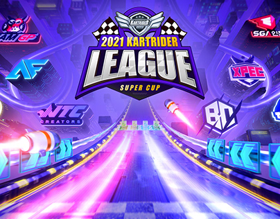KARTRIDER LEAGUE SUPER CUP 2021 Graphic Package
