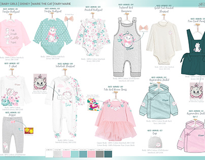AW20Mothercare Baby Disney Marie & Minnie Fashion Range