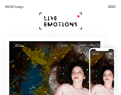 Live Emotions Website Concept