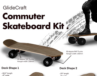 Commuter Skateboard design