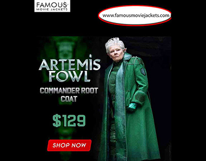 Artemis Fowl Commander Root Coat