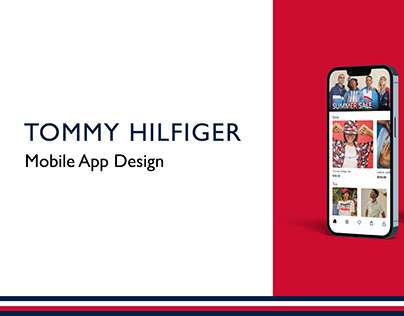Mobile App Design for Tommy Hilfiger