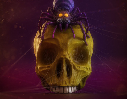 Spider & Skull