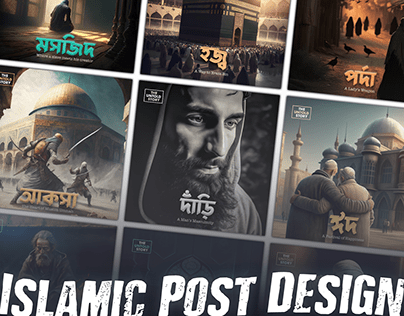 Islamic Social Media Post Design | The Untold Story