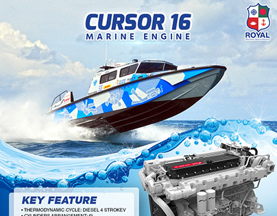 FPT MARINE ENGINE CURSOR 16