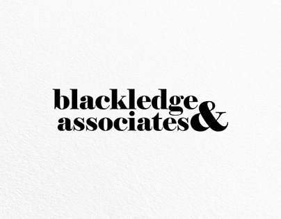 Blackledge & associates | Logo