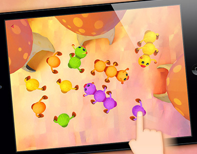 Colory Caterpillar iOS game
