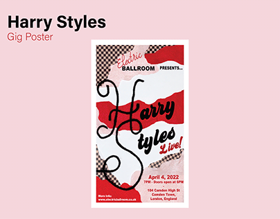 Harry Styles - Gig Poster Benchmark