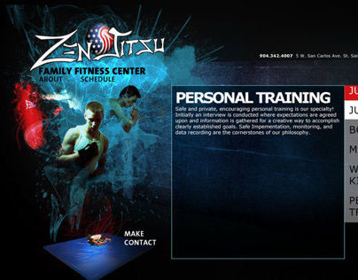 Zen Jitsu Web Design