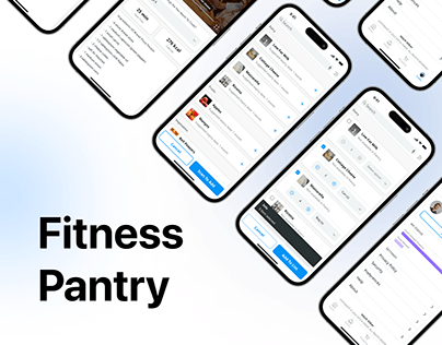 Project thumbnail - Fitness Pantry UI/UX Case Study