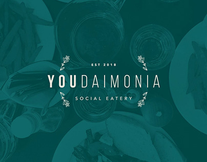 Youdaimonia restaurant branding