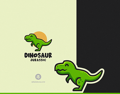 Dinosaur logo chracter