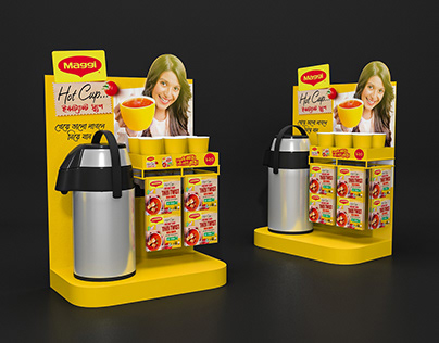 Maggi Hot Cup Display Stand