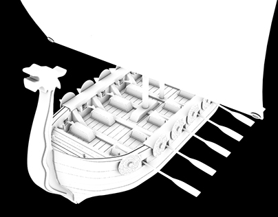 WIP part 2 - viking ship