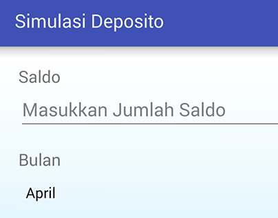 Simulasi Deposito [android app]