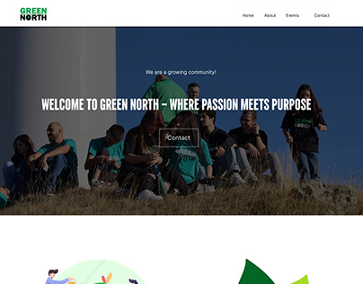 Green North Ngo Website Design
