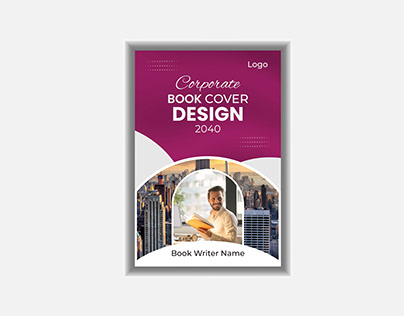 simple corporate Book cover design template