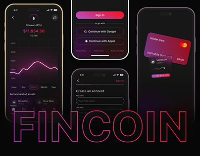 FINCOIN/ Crypto wallet /IOS