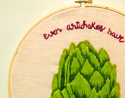 Artichoke Embroidery