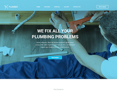 Plumber Services Website-4