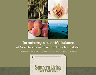 Ad for Southern Living Home Collection