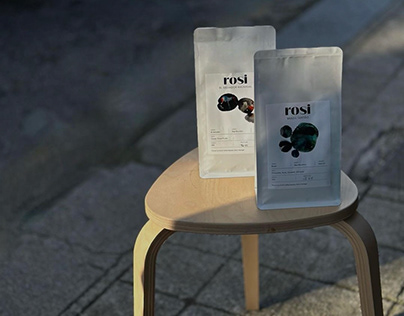 The package design of speciality coffee at Rosi cafe
