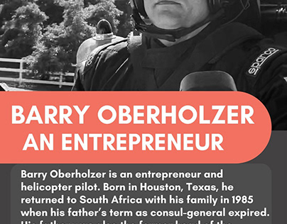 Barry Oberholzer - An Entrepreneur