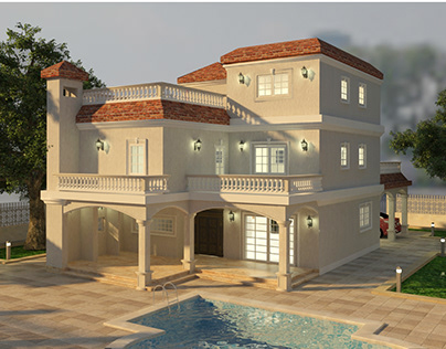PROJET 3D INTERIOR AND EXTERIOR