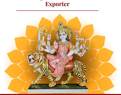 Durga Marble Statue Exporter