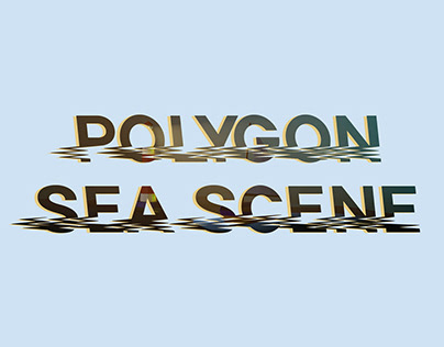 Polygon Sea Scene in Blender
