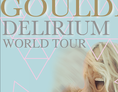 Ellie Goulding Tour Poster
