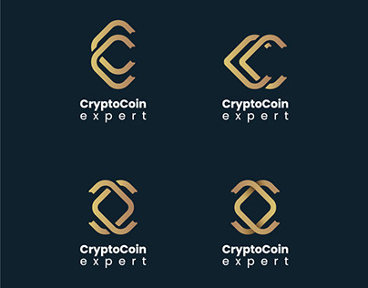 Concept : CryptoCoin - Logo Design (Unused)